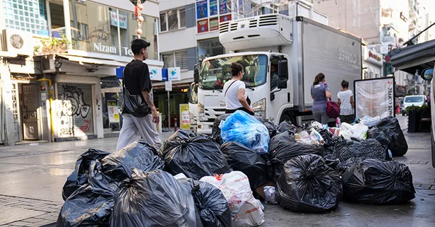 CHP'li İzmir Büyükşehir Belediyesi'nin çöp krizi ikinci gününde! Vatandaştan isyan: Etraf böcek kaynıyor