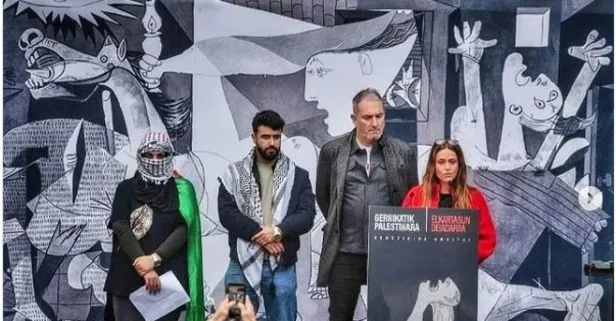 Son dakika: La Casa De Papel'in Lizbon'u Itziar Ituño'dan Filistin'e destek: Soykırımı ve suç ortaklığını kınıyoruz!