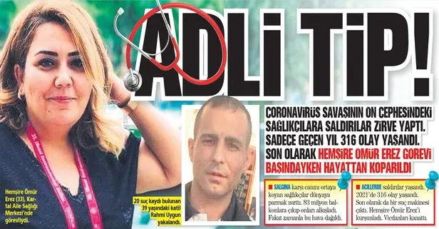 Coronavirüs savaşının ön cephesindeki sağlıkçılara saldırılar zirve yaptı! Son olarak hemşire Ömür Erez yaşamını yitirdi