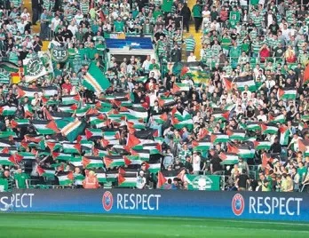 Celtic’ten Gazze’ye 100 bin sterlin yardım