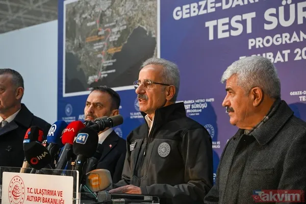 Yerli ve milli metro! Gebze-Darıca hattında ilk test sürüşü tamamlandı... Bakan Uraloğlu açılış tarihini verdi - 3