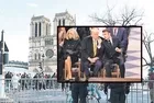 Notre Dame'da 5 yıl sonra ilk ayin! Trump'ta katıldı