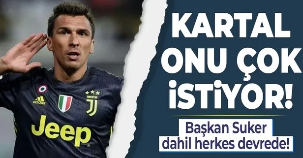 Beşiktaş Mandzukic transferi için tüm kozlarını oynuyor