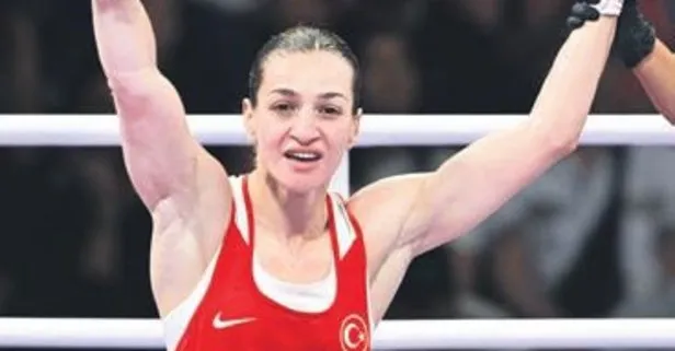 Milli boksörümüz Buse Naz Çakıroğlu, Paris 2024 Olimpiyat Oyunları’nda altın madalya için ringde