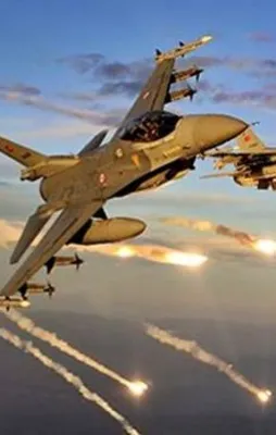 PKK'lı hainlere bombardıman