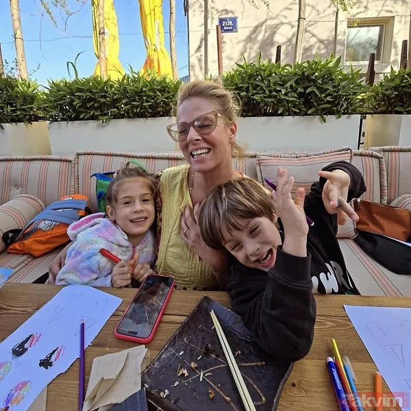 Yıldız Çağrı Atiksoy’un biricik eşi Berk Oktay’dan baba-kız paylaşımı: “Çok yakıştı” - 7