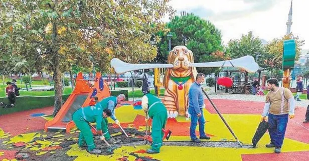 CHP'li Küçükçekmece Belediyesi'nin PKK skandalında flaş gelişme: Parkı bilerek PKK sembolleriyle donattılar
