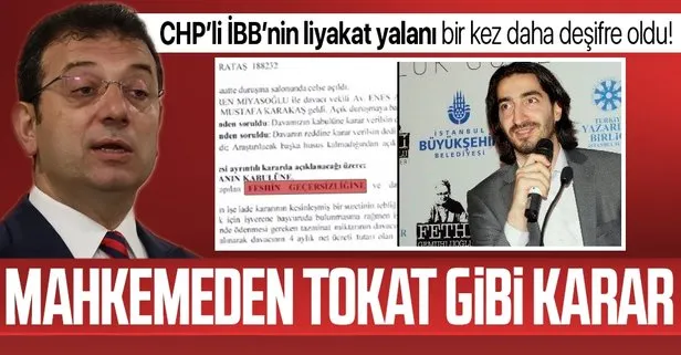 İBB mahkemede bir kez daha kaybetti