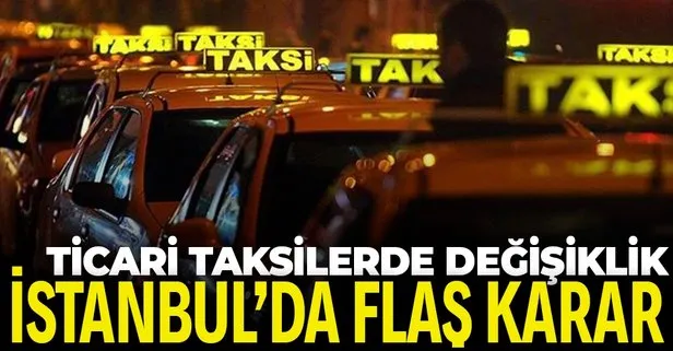 SON DAKİKA: İstanbul’da ticari taksilerde değişiklik! 0-2 yaş aralığındaki otomobiller de taksi olabilecek