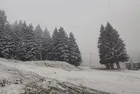 Uludağ beyaza büründü: Sezonun ilk kar yağışı başladı!