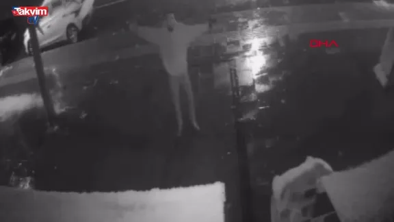 Gece iş yerini kurşunladı sabah polise yakalandı: İşte o anlar!