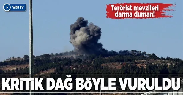 Burseya Dağı böyle bombalandı