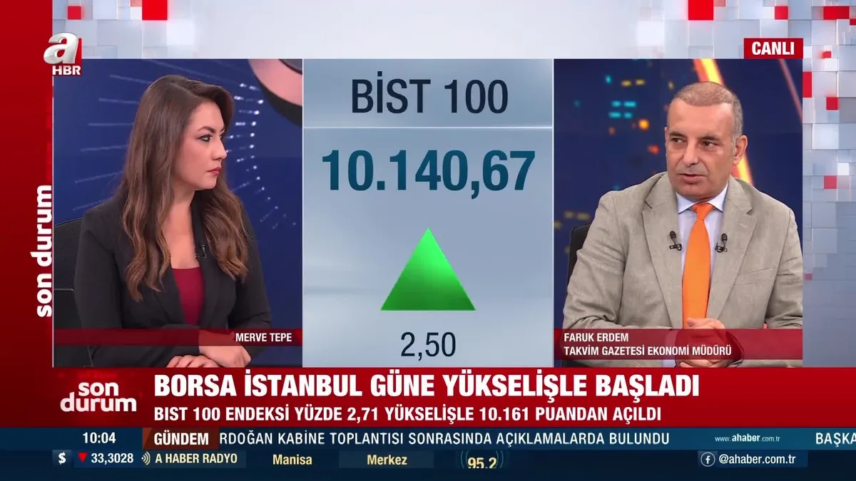 Borsa İstanbul güne yükselişle başladı