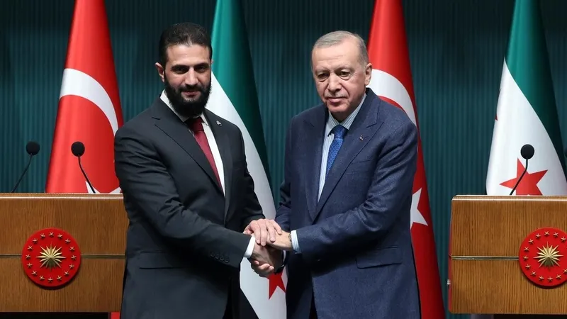 Başkan Erdoğan ile Suriye Devlet Başkanı Şara telefon görüşmesi gerçekleştirdi, AA