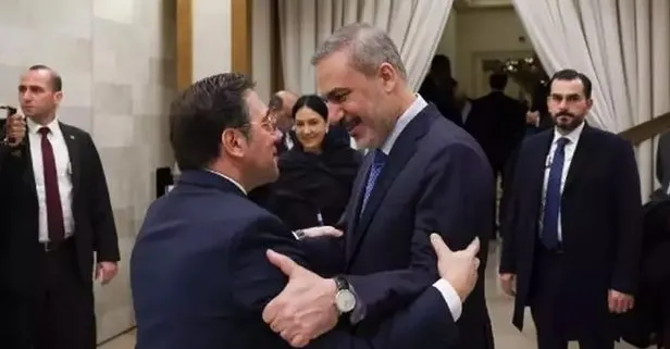 Son dakika: Dışişleri Bakanı Hakan Fidan İspanyalı mevkidaşı Jose Manuel Albares ve Hollandalı mevkidaşı Slot bir araya geldi