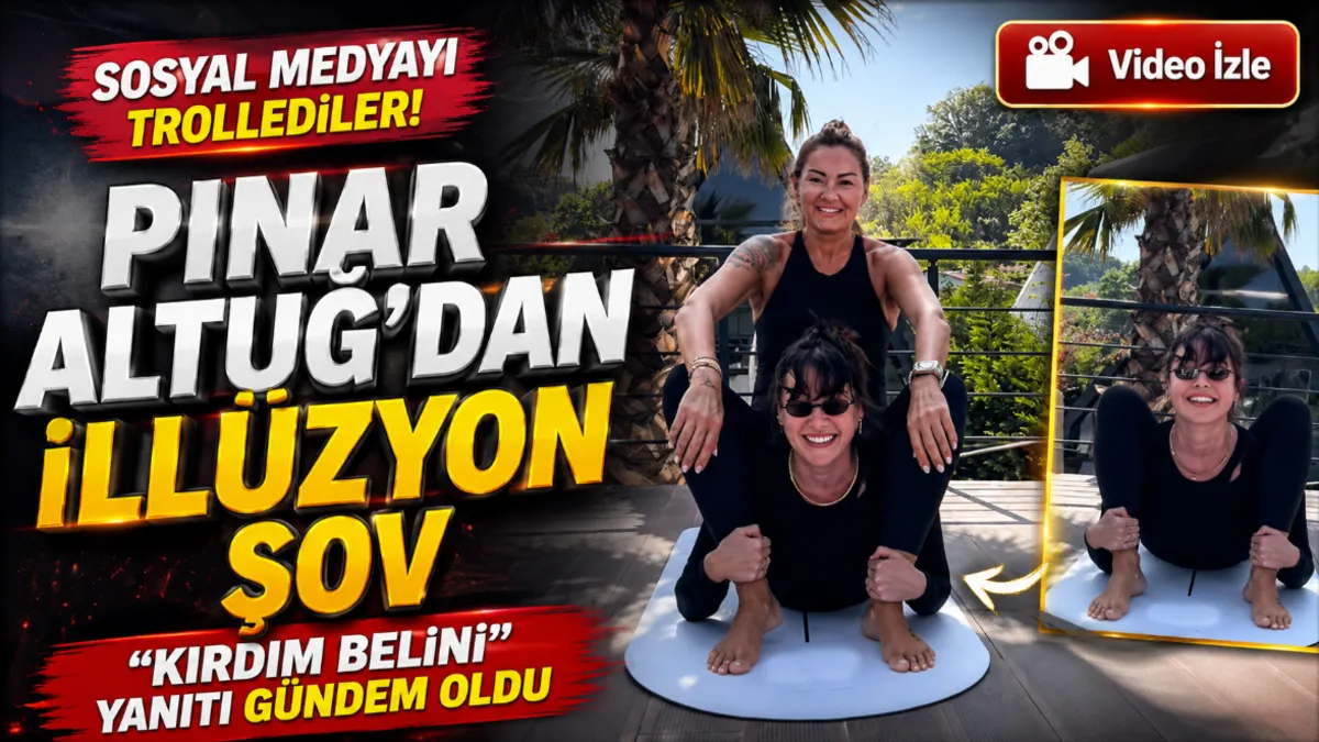 Pınar Altuğ ve Seda Güven'den illüzyon şov