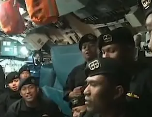 Endonezya’daki denizaltının son anları