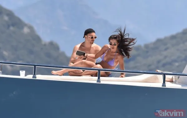 Demet Özdemir plajda aşka geldi! Oğuzhan Koç ile o halleri sosyal medyayı kasıp kavurdu! Nişanlısına ‘yaklaş’ deyip... - 2