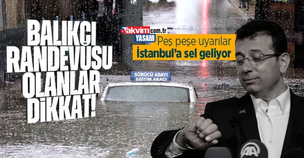 Son dakika: Sağanak yağış geliyor! İstanbullular dikkat: Meteoroloji saat verdi... Valilikten bölge bölge uyarı