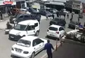 Freni boşalan kamyon 4 araca çarptı!