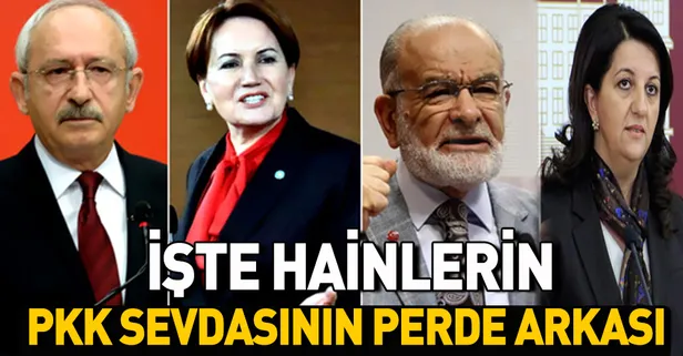 İşte zillet ittifakının PKK sevdası!