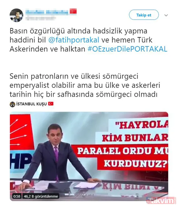 ABD'li Fox TV'nin sunucusu Fatih Portakal, Türkiye'yi emperyalistlikle suçladı! Küstah sözlerine tepki yağdı - 10