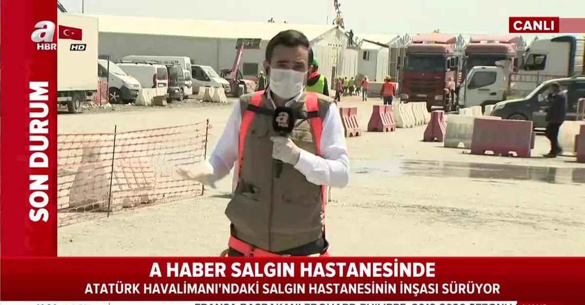 Son dakika: Atatürk Havalimanı'ndaki salgın hastanesinde son durum ne? A Haber salgın hastanesinde | Video
