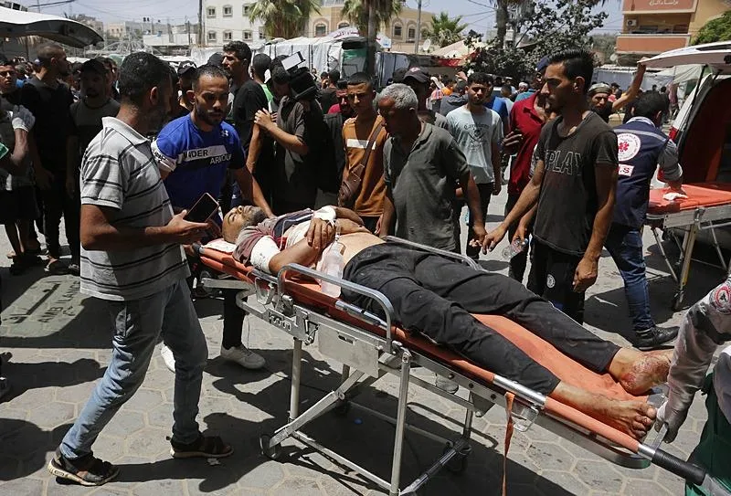 BM'den Nusayrat'ta yüzlerce Filistinliyi öldüren İsrail'e kınama!-4