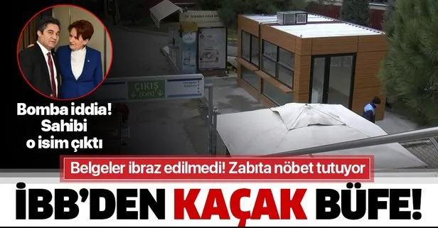 İBB'den Merter metro istasyonuna kaçak büfe!
