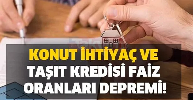Konut Ihtiyac Ve Tasit Kredisi Faiz Oranlari Artis Gosterdi Bankalarin Kredi Verme Istedigi Bitti Takvim