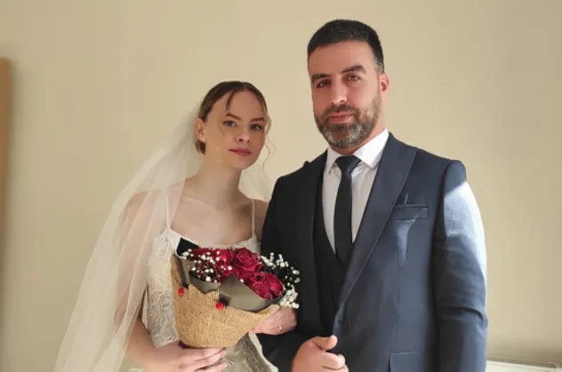 Rus inşaat mühendisi Şırnak'a gelin gitti
