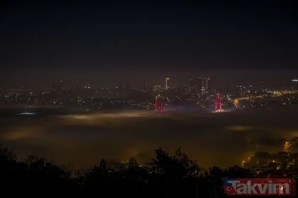 İstanbul’da yoğun sis kazalara neden oldu