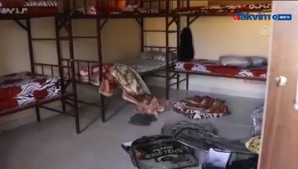Rasulayn'da terör örgütünün kullandığı sözde eğitim ve konaklama alanları görüntülendi
