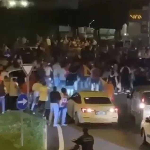 Şampiyonluk kutlamasında dehşet anları!