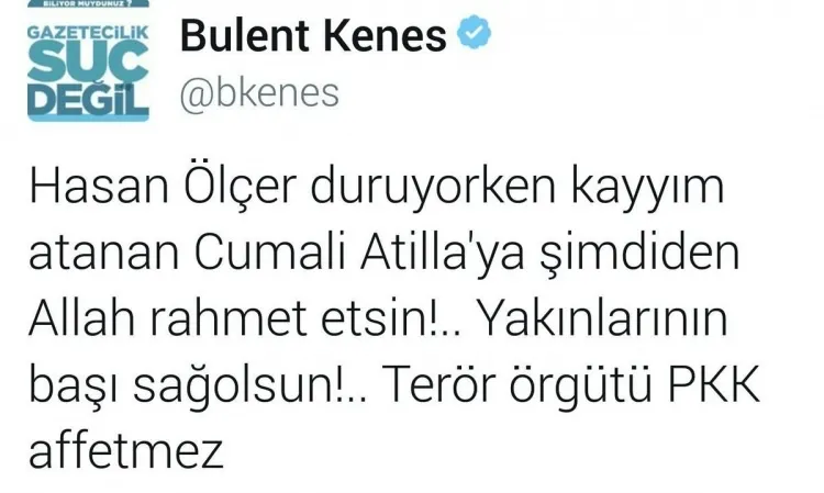 FETÖ'cü Bülent Keneş'ten alçak tehdit!-1