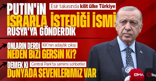 SON DAKİKA: Başkan Recep Tayyip Erdoğan'dan cuma namazı sonrası açıklamalar: Esir takasında Putin'in ısrarla istediği ismi Rusya'ya gönderdik