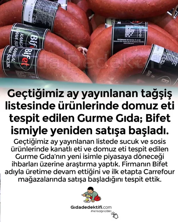Son dakika: Gıda teröristi Gurme Gıda vatandaşa yine domuz eti yedirdi! Bakanlık listeyi açıkladı-3
