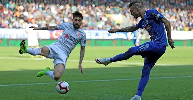 Maç sonucu: Çaykur Rizespor 0-0 Demir Grup Sivasspor