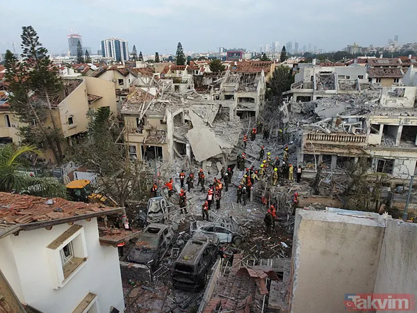 İran'dan İsrail'e misilleme! Füzeler yağdı binalar yıkıldı | İşte yıkımdan kareler - 29