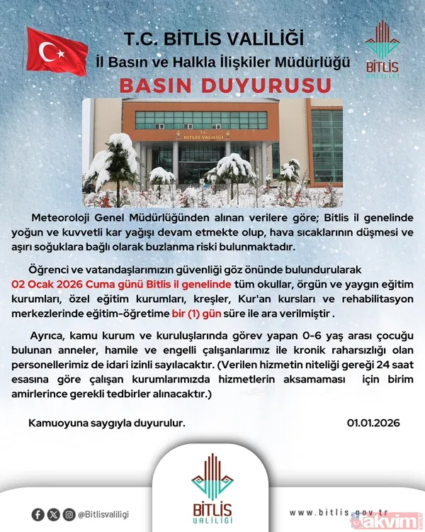 İstanbul'da 5 ilçede eğitime ara! Valilikler peş peşe açıkladı: Şehir şehir kar tatili raporu - 22