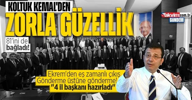 CHP’de kavga alevleniyor! Kemal Kılıçdaroğlu koltuk için il başkanlarından imza aldı... Ekrem İmamoğlu’ndan bir çıkış daha...