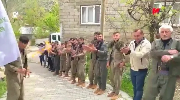 İşte 7'li koalisyonun ortağı HDP! Hakkari milletvekili adayları PKK kıyafetli kişiler tarafından karşılandı! HDP'li Onur Düşünmez'den skandal sözler-7