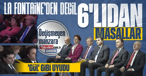6'lı masanın 'ortak politikalar metni' masal gibi geldi: Gültekin Uysal toplantıda uyudu