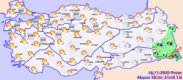 Kar, ayaz ve don alarmı: -16 derecelik soğuklar kapıda! Meteoroloji'den 3 ile sarı kodlu uyarı - 9