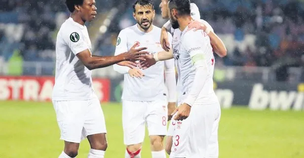 Sivasspor rövanşı veremedi! Ballkani’yi Hakan Arslan ve Angielski’nin golleriyle 2-1 yendi