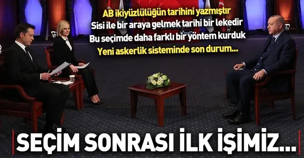 Son dakika... Başkan Erdoğan’dan canlı yayında çok kritik açıklamalar