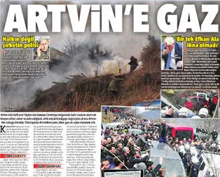 Artvin’deki olaylar PKK ve Doğan medyasını umutlandırdı