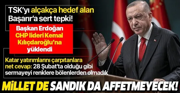 Başkan Recep Tayyip Erdoğan’dan CHP lideri Kemal Kılıçdaroğlu’na çok sert tepki: Bu millet seni asla affetmeyecektir