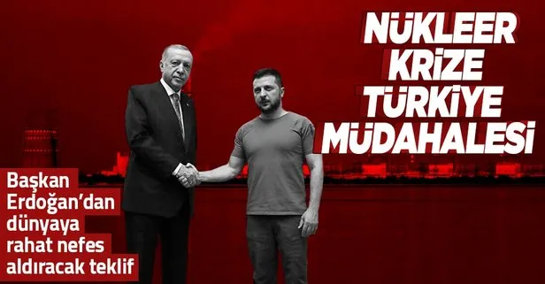 Son dakika: Başkan Erdoğan Zelenskiy’le görüştü: Nükleer tesis için arabuluculuk teklifi