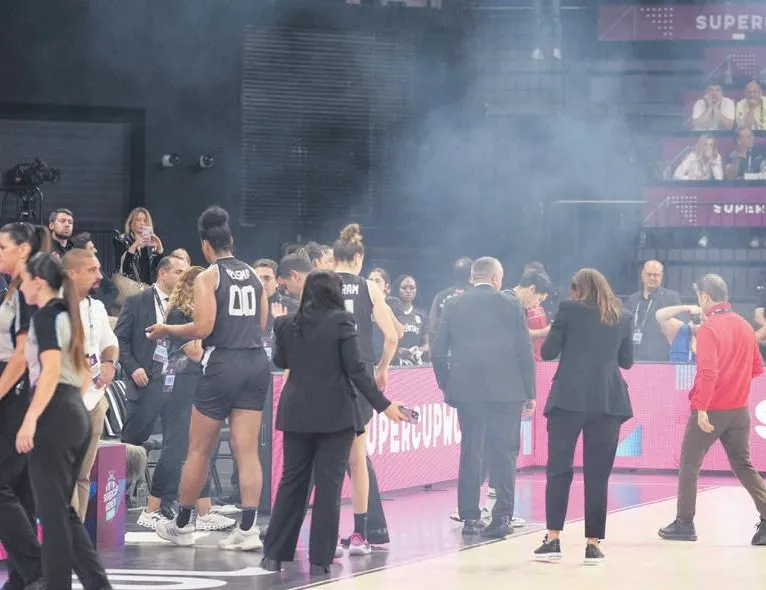 Potada olaylı derbi